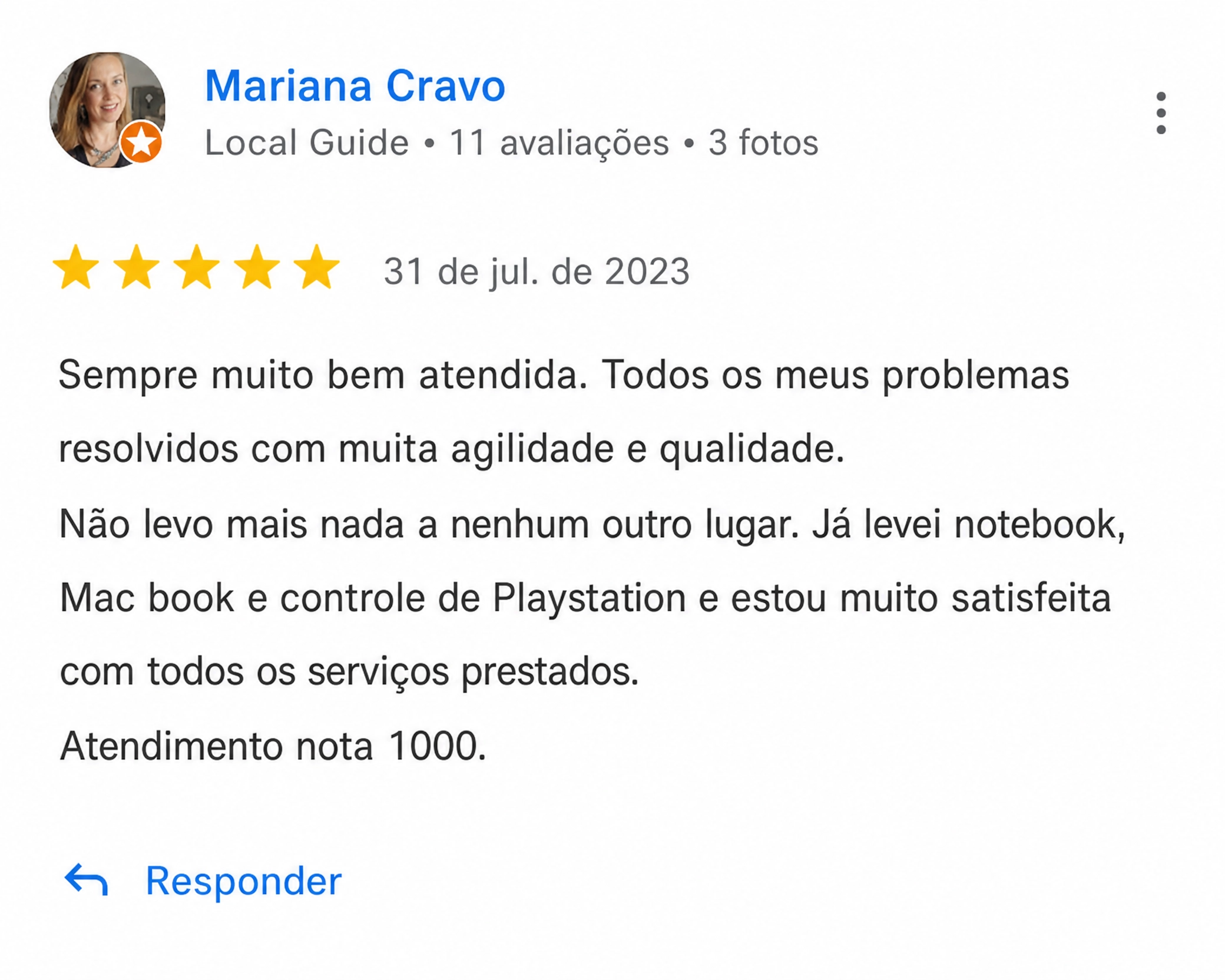 Depoimento Mariana Cravo